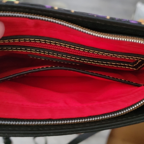 Dooney & Bourke Small Multi-Color Crossbody Purse - Picture 9 of 13